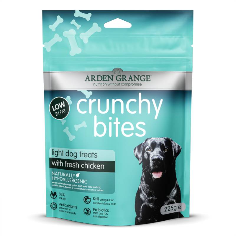 Arden Grange | Mit frischem Huhn | Crunchy Bites Light | 10 x 225 g von Arden Grange