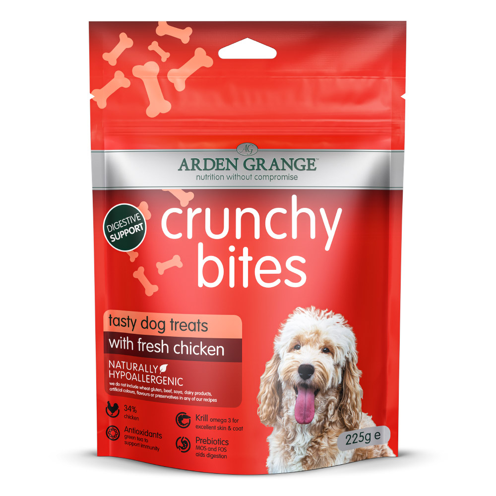 Arden Grange | Mit frischem Huhn | Crunchy Bites | 10 x 225 g von Arden Grange