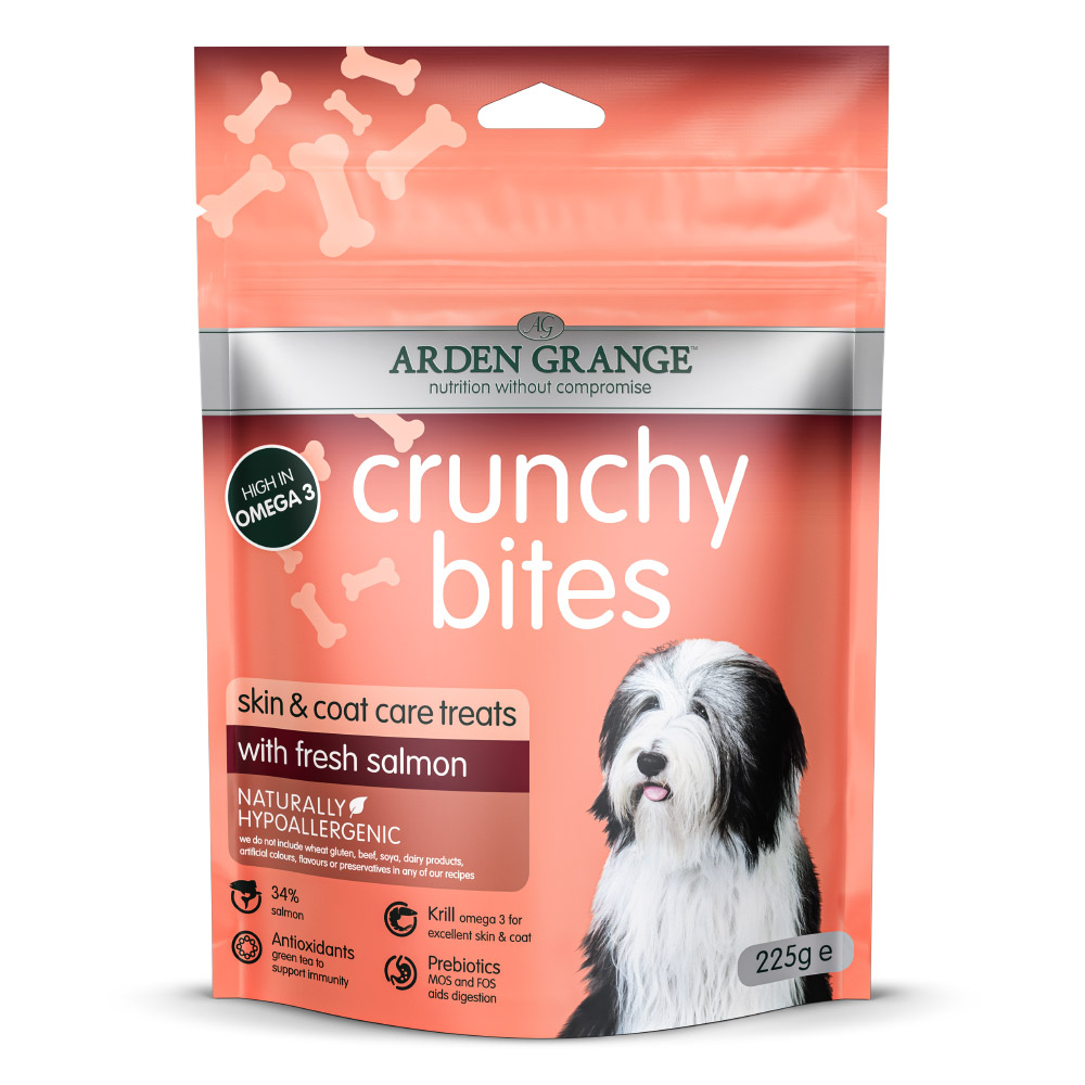 Arden Grange | Mit frischem Lachs | Crunchy Bites | 225 g von Arden Grange