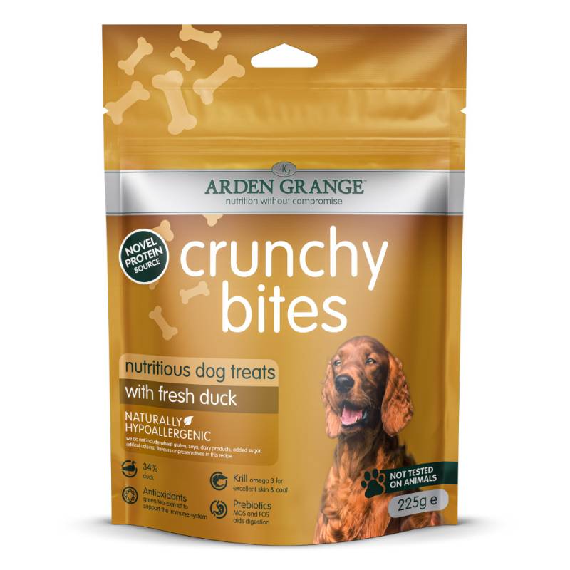 Arden Grange | Mit frischer Ente | Crunchy Bites | 10 x 225 g von Arden Grange