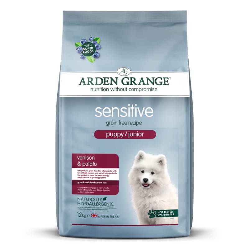 Arden Grange | Getreidefrei Hirsch & Kartoffel | Sensitive Adult | 4 x 2 kg von Arden Grange