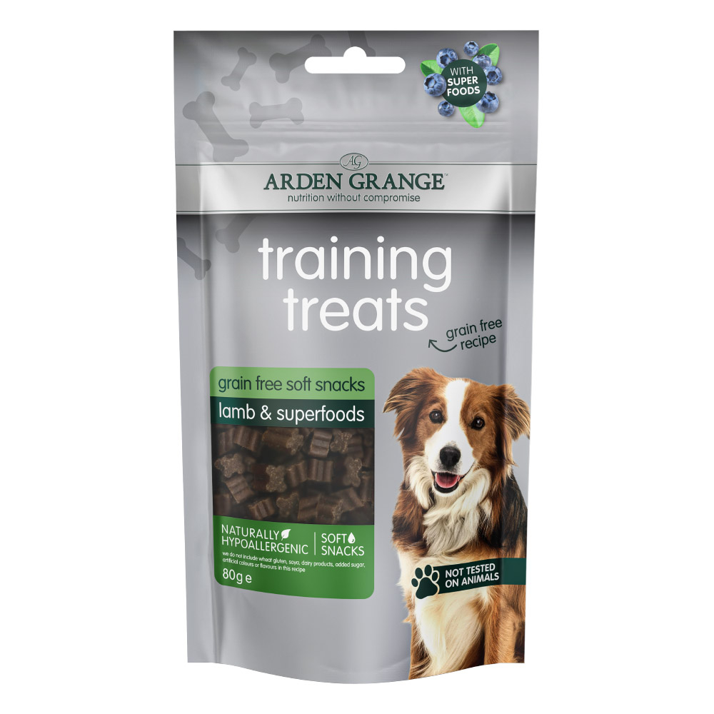 Arden Grange | Mit Lamm & Superfoods | Training Treats Grain Free | 10 x 80 g von Arden Grange