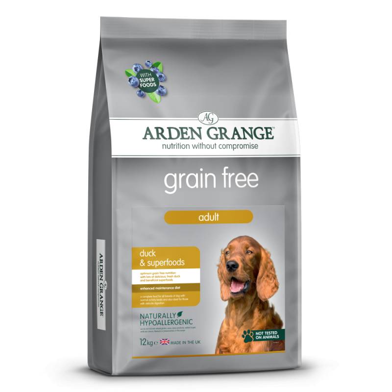 Arden Grange | Ente & Superfoods | Grain Free Adult | 12 kg von Arden Grange