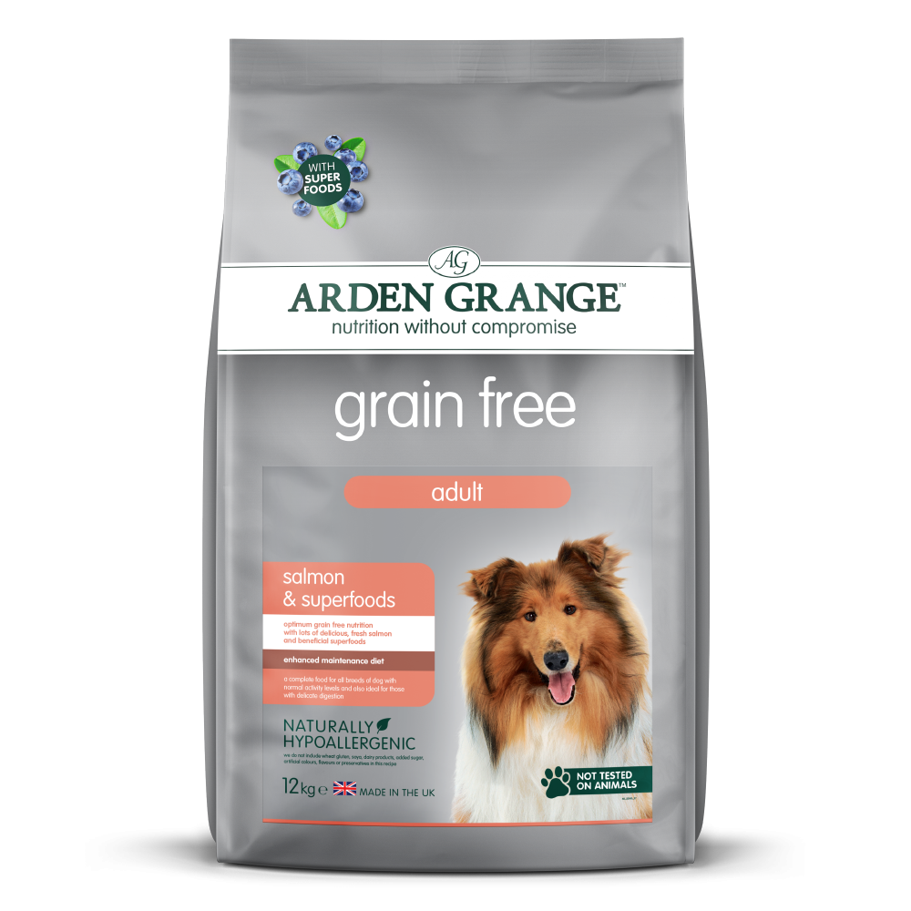 Arden Grange | Lachs & Superfoods | Grain Free Adult | 12 kg von Arden Grange