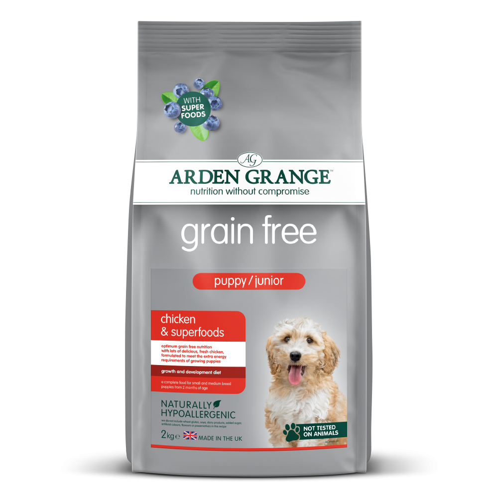 Arden Grange | Huhn & Superfoods | Grain Free Puppy/Junior | 2 kg von Arden Grange