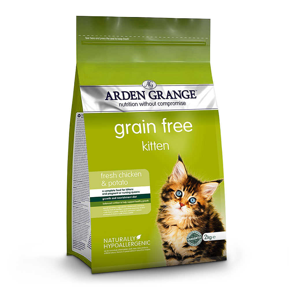 Arden Grange | Getreidefrei Huhn & Kartoffel | Grain Free Kitten | 2 kg von Arden Grange