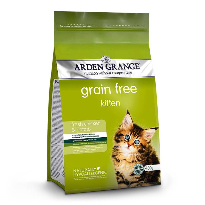 Arden Grange | Getreidefrei Huhn & Kartoffel | Grain Free Kitten | 400 g von Arden Grange