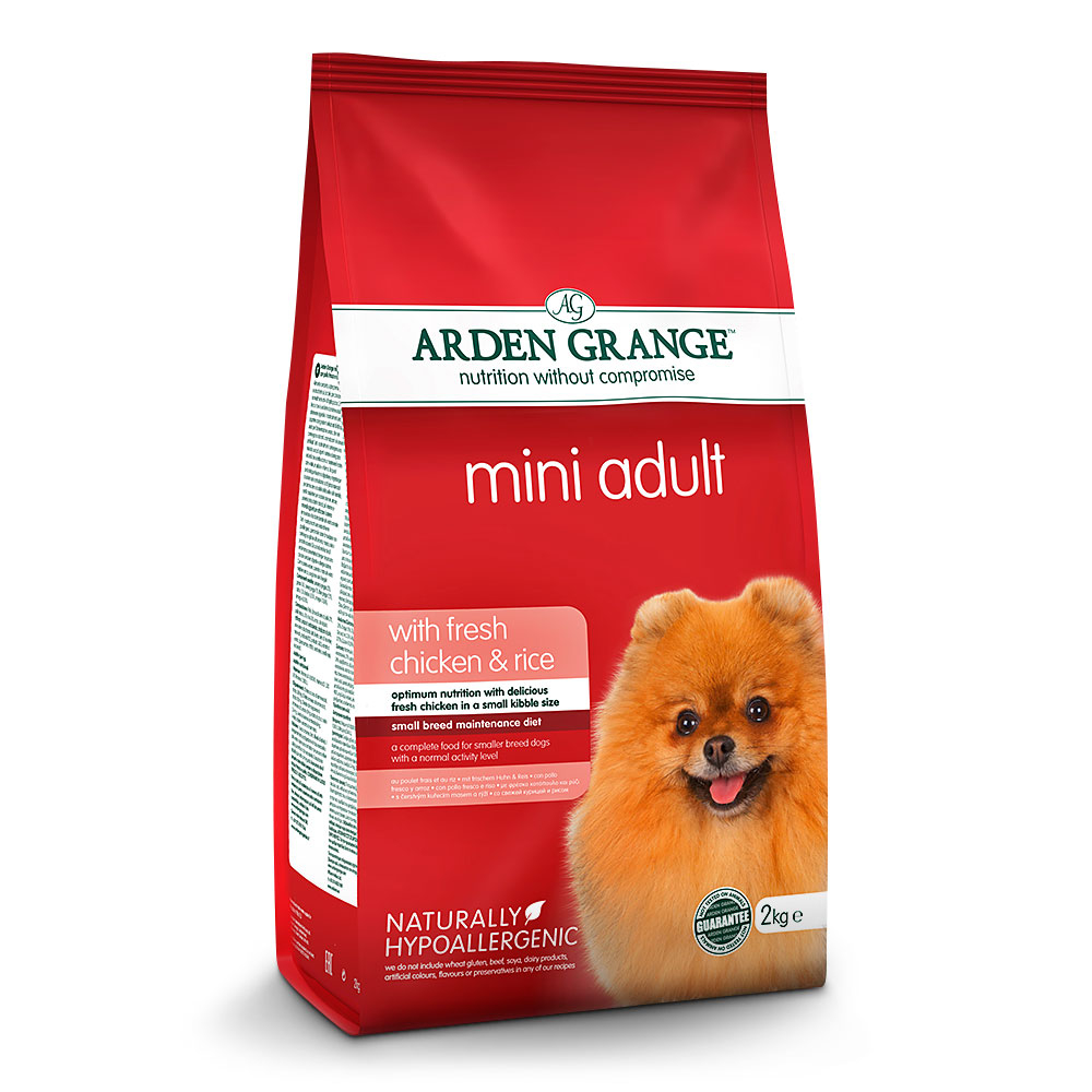 Arden Grange | Mit frischem Huhn & Reis | Mini Adult | 2 kg von Arden Grange