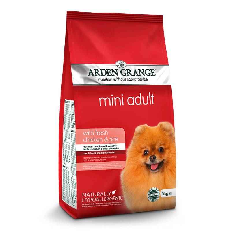 Arden Grange | Mit frischem Huhn & Reis | Mini Adult | 6 kg von Arden Grange