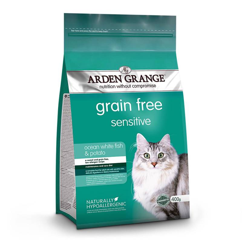 Arden Grange | Getreidefrei Weißfisch & Kartoffel | Sensitive Adult | 400 g von Arden Grange