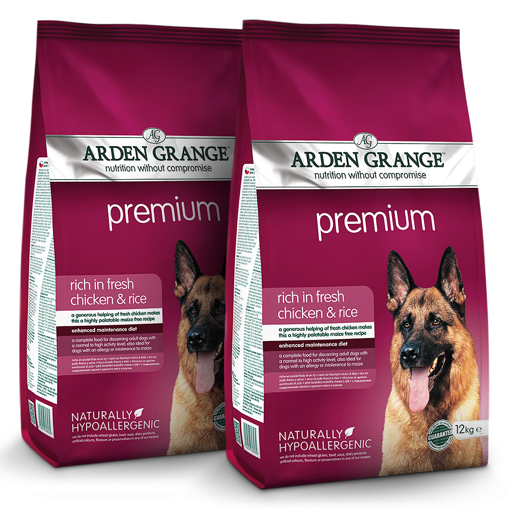 Arden Grange | Reich an frischem Huhn & Reis | Premium Adult | 2 x 12 kg von Arden Grange