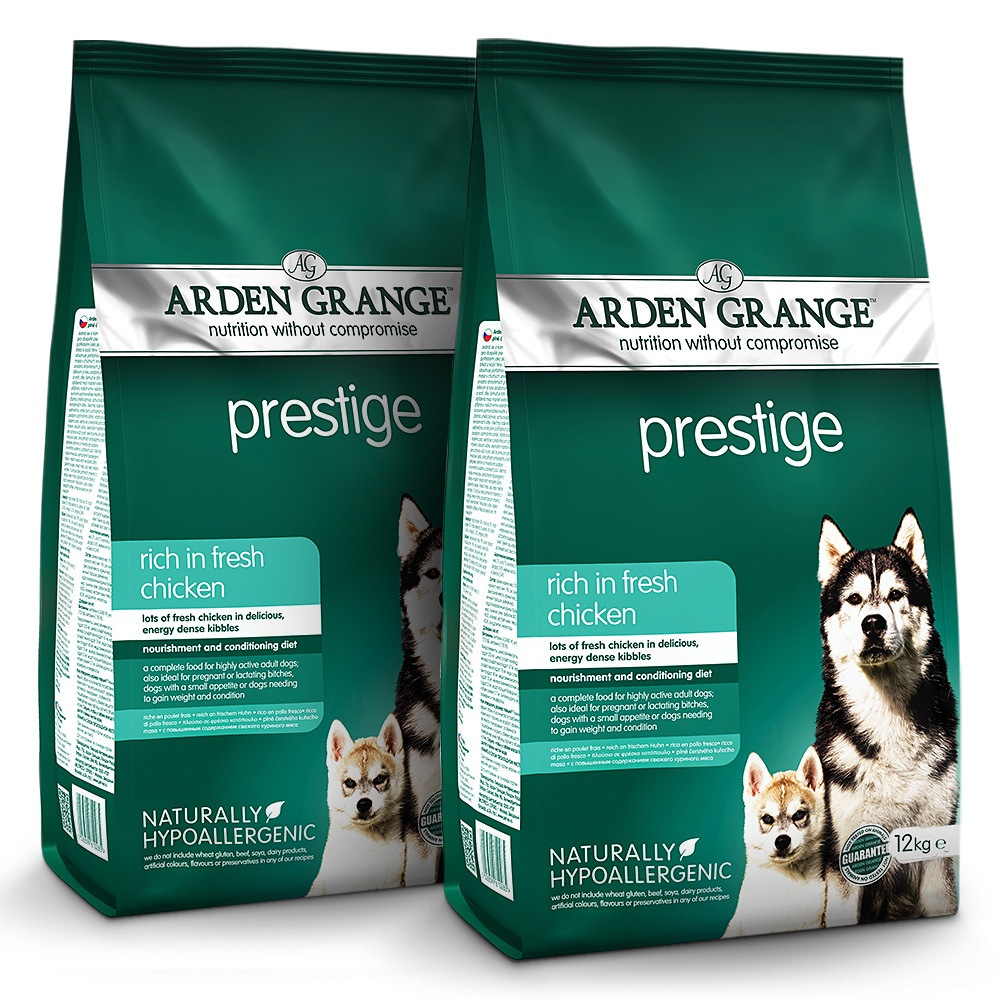 Arden Grange | Reich an frischem Huhn | Prestige Adult | 2 x 12 kg von Arden Grange