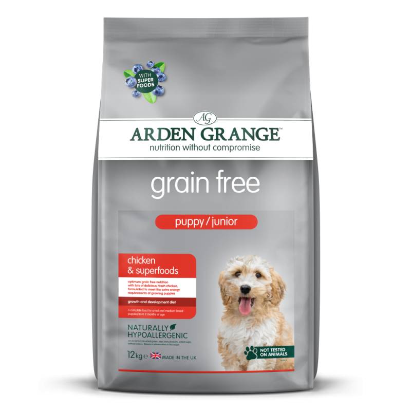 Arden Grange | Huhn & Superfoods | Grain Free Puppy/Junior | 12 kg von Arden Grange