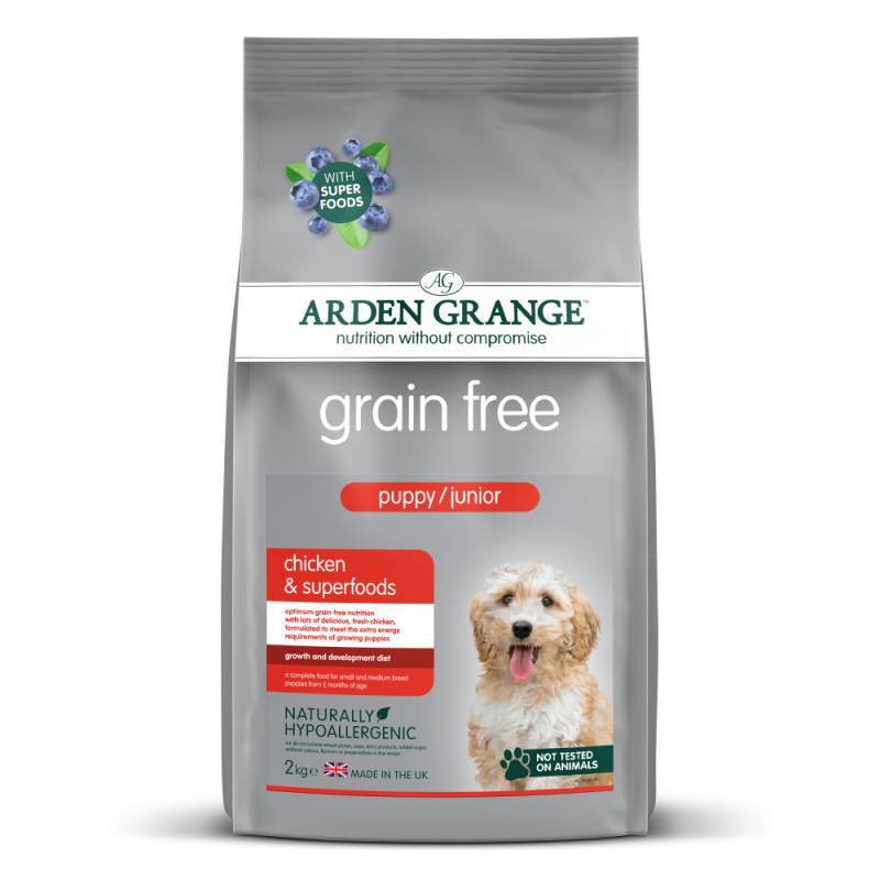 Arden Grange | Huhn & Superfoods | Grain Free Puppy/Junior | 2 kg von Arden Grange