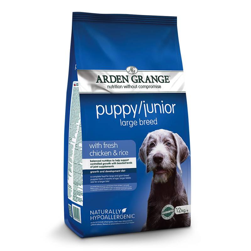 Arden Grange | Mit frischem Huhn & Reis | Large Breed Puppy/Junior | 2 x 12 kg von Arden Grange