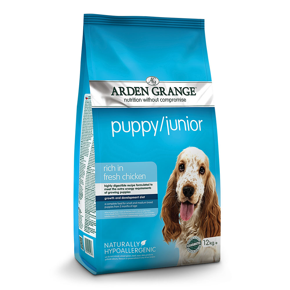 Arden Grange | Reich an frischem Huhn | Puppy/Junior | 12 kg von Arden Grange