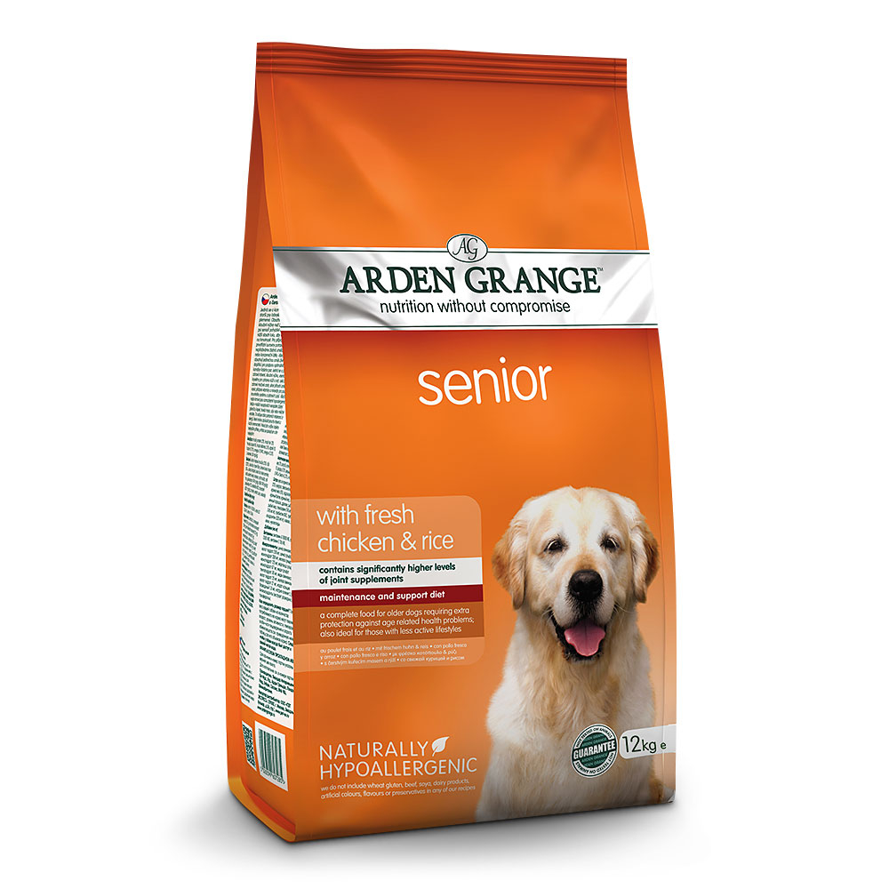 Arden Grange | Mit frischem Huhn & Reis | Senior | 12 kg von Arden Grange