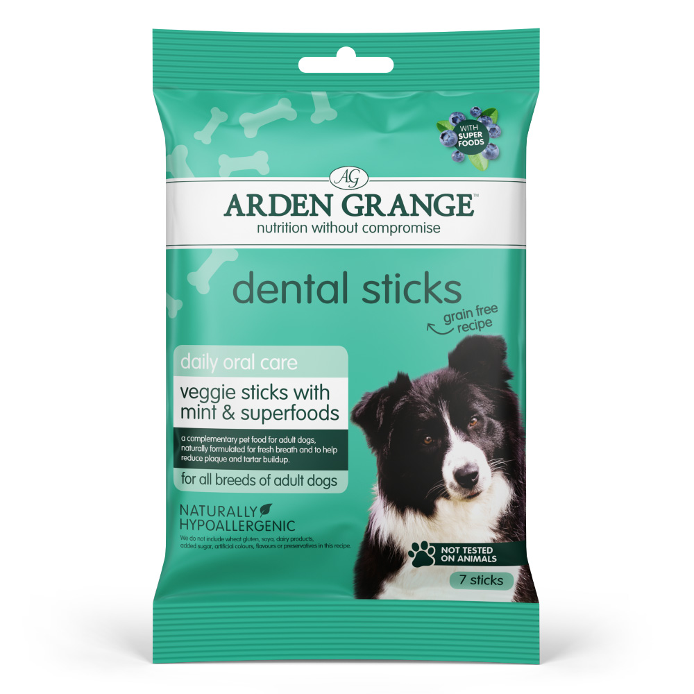 Arden Grange | Veggie mit Minze und Superfoods | Dental Sticks | 180 g von Arden Grange