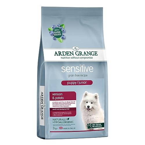 Sensitive Grain Free Puppy/Junior Venison & Potato 2 kg von Arden Grange