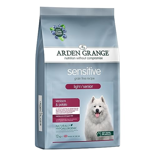 Sensitive Grain Free Senior Venison & Potato 12 kg von Arden Grange