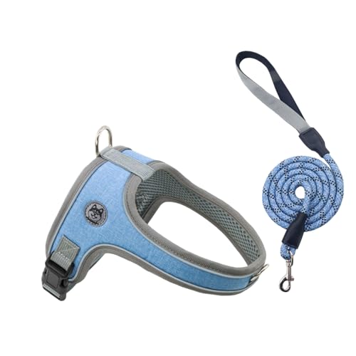 Arecobticy Hundehalsband, Hundeleine, reflektierend, gestreift, Leine, Gurte, Seil, starkes Training, Spazierengehen, Schwimmgürtel, weicher Griff von Arecobticy