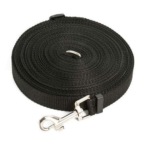 Arecobticy Hundehalsband, Hundeleine, verstellbare Hundeleine für kleine bis mittelgroße Hunde, super lang, 20 m/50 m, hochwertige Hundeleine, starker Zugwiderstand von Arecobticy