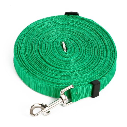 Arecobticy Hundehalsband, Hundeleine, verstellbare Hundeleine für kleine bis mittelgroße Hunde, super lang, 20 m/50 m, hochwertige Hundeleine, starker Zugwiderstand von Arecobticy