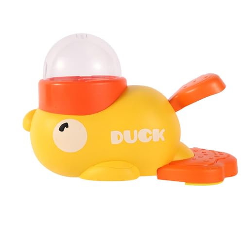 Argumub Duck Dog Treat Dispenser Food, Leckerli-Spender in Entenform, Futterpflege und Fütterung für alle Hunderassen (Gelb) von Argumub