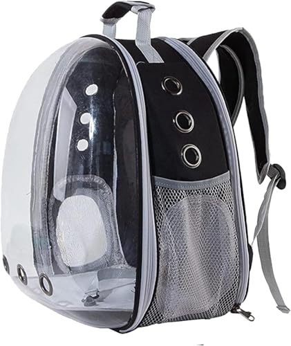 Haustier-Rucksack Hundetransporttasche Hunde Reisetasche Katzenrucksack Große Katzen Hunderucksack Bis 5kg Hundetasche Flugzeug Katzentransporttasche Hundereisetasche Für Reisen, Camping, Wandern von Arilaca