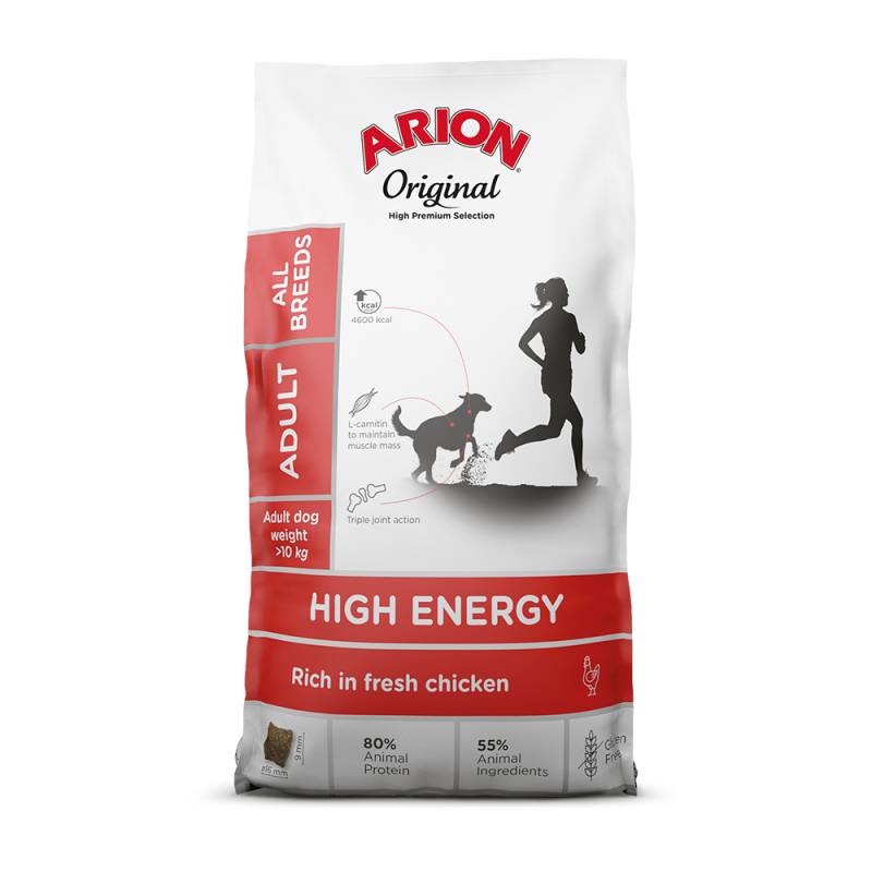 Arion Original High Energy All Breeds Huhn - 12 kg von Arion