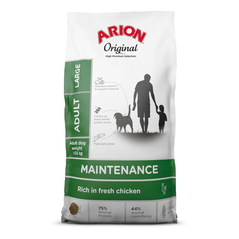 Arion Original Maintenance Large Breed Huhn - 12 kg von Arion