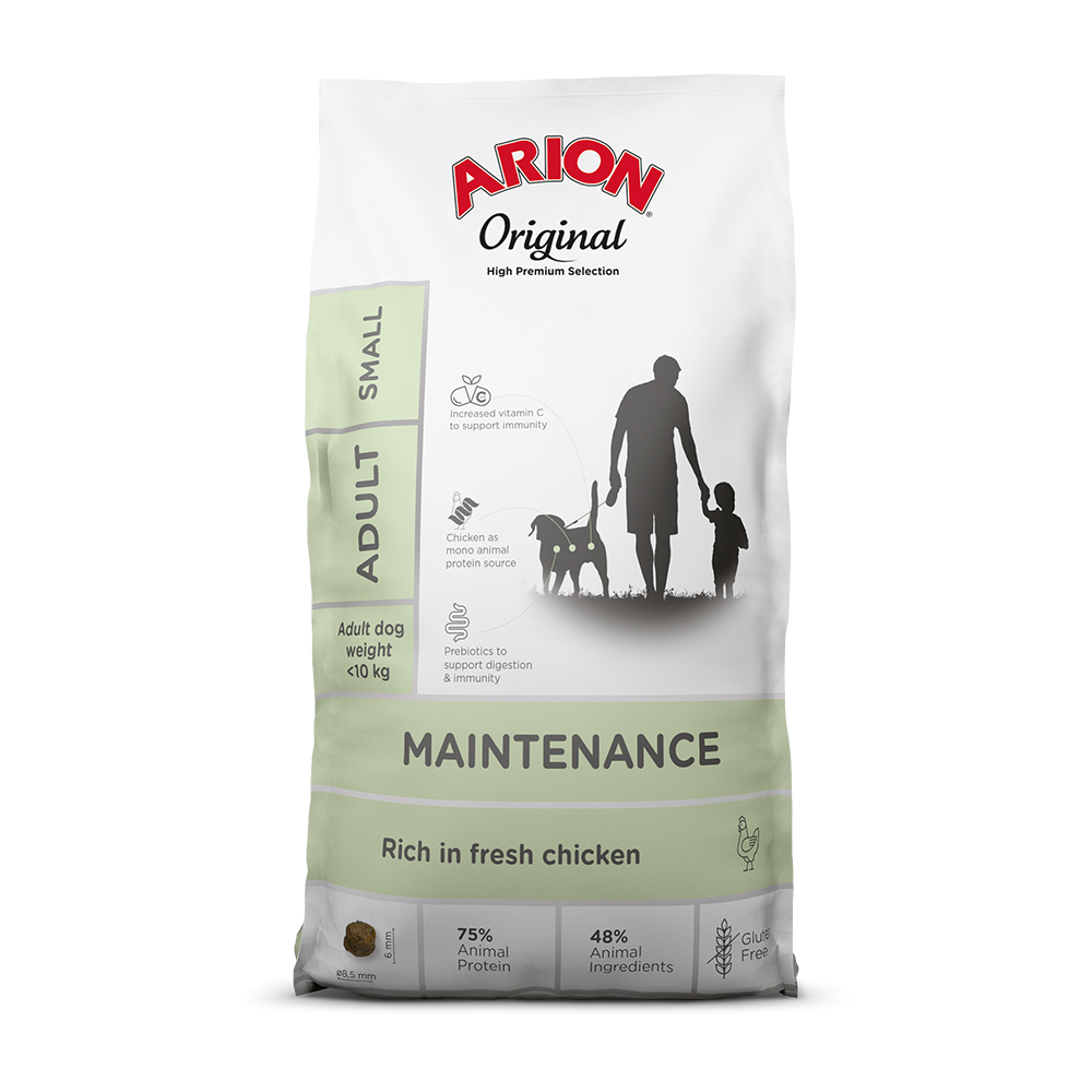 Arion Original Maintenance Small Breed Huhn - 7 kg von Arion