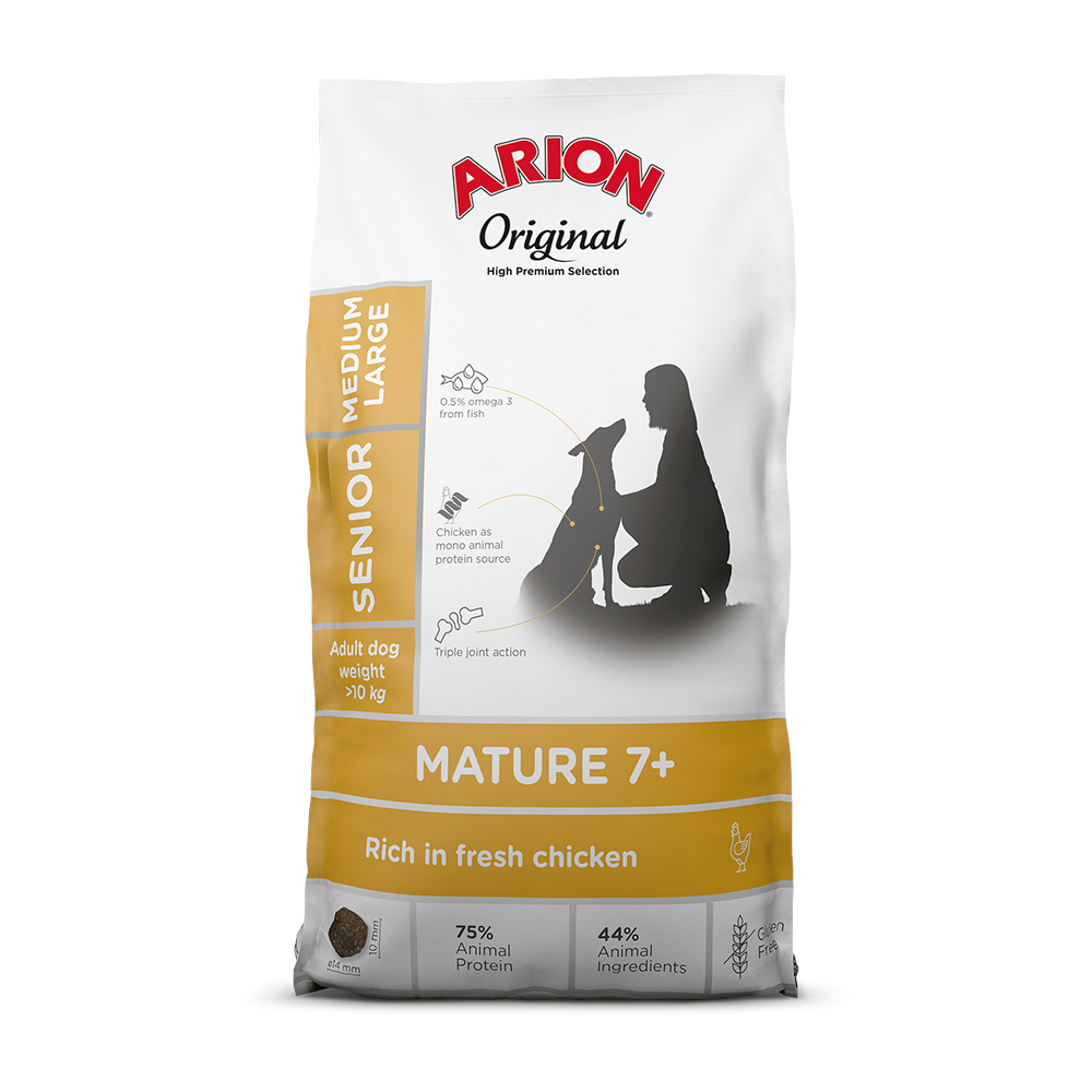 Arion Original Mature 7+ Medium/Large Huhn - 12 kg von Arion