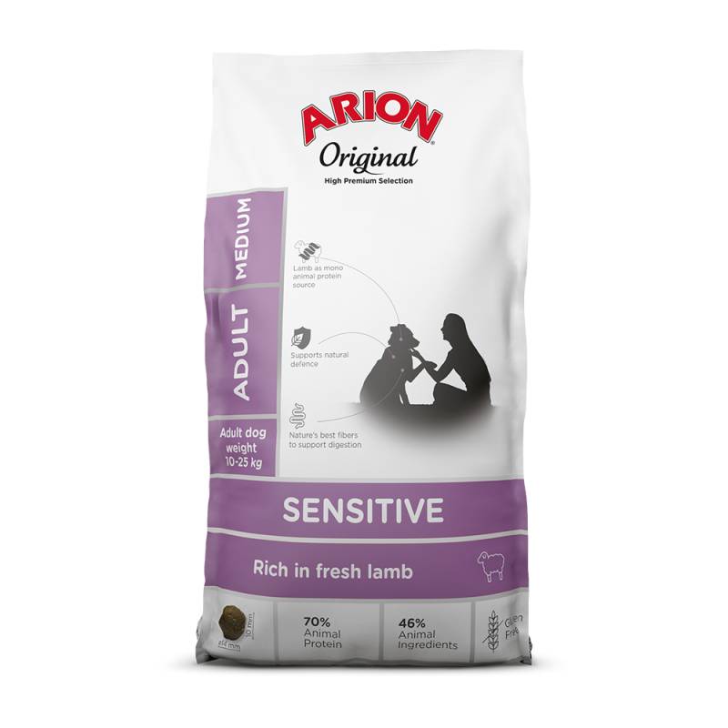 Arion Original Sensitive Medium Breed Lamm - 12 kg von Arion