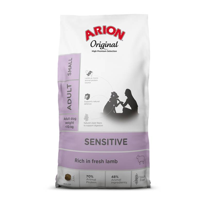 Arion Original Sensitive Small Breed Lamm - Sparpaket: 2 x 7 kg von Arion