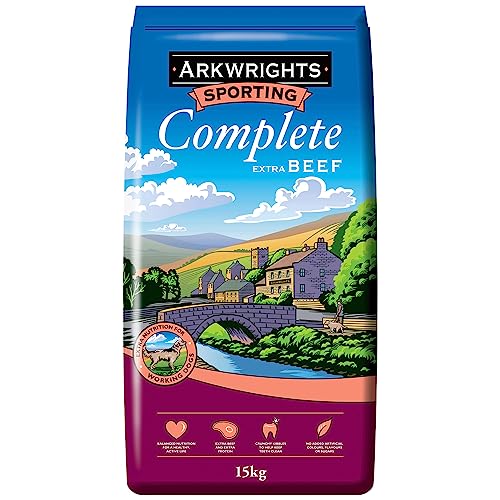 Arkwrights Hundefutter Trocken Trockenfutter 15 kg Hundetrockenfutter Geflügel Futter Für Aktive Und Arbeitende Ausgewachsene Hunde Sporting. von Arkwrights