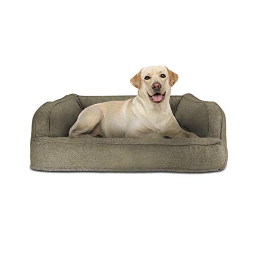 Arlee Sofa Couch Haustier Hundebett – kaufest – Memory-Schaum – zusammengebaut USA – extra groß – Walnuss von Arlee