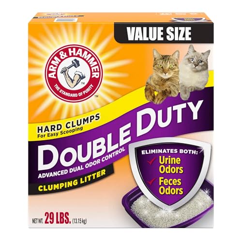 Arm & Hammer Doppeltes Klumpstreu für Katzen, 13,2 kg von Arm & Hammer