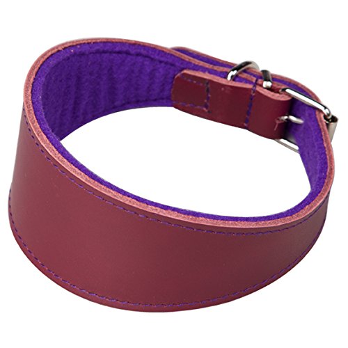 Arppe 2155015091 Halskette Windhund Leder Superfelt, Bordeaux und Violett von Arppe