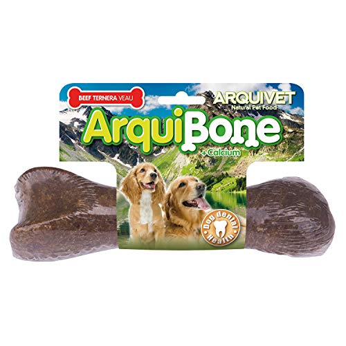 ARQUIVET - Arquibone Bacon 20 cm - 265 g - großer Knochen für Hunde - natürlicher Hundesnack - Kauknochen - Ergänzungsfutter für Hunde von Arquivet