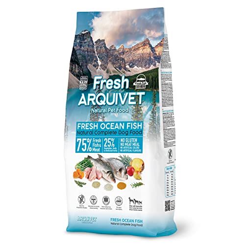 ARQUIVET Fresh Halbfeuchtes Hundefutter Ozean Fisch 10 kg Alle Rassen Aduld von Arquivet