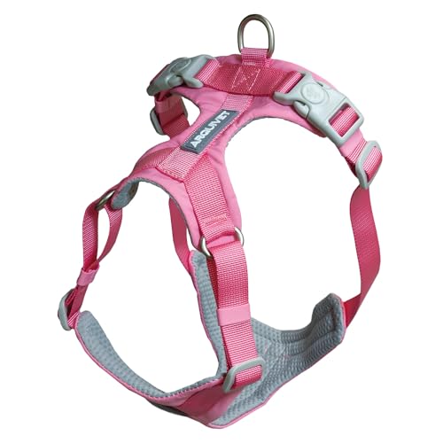 ARQUIVET Hundegeschirr Rom, Rosa, XS (36-42 cm) von Arquivet