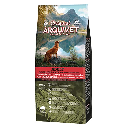 Arquivet Original Adult Futter für Erwachsene Hunde, 12 kg, iberisches Schwein und Reis, 1 Stück (1 Stück) von Arquivet