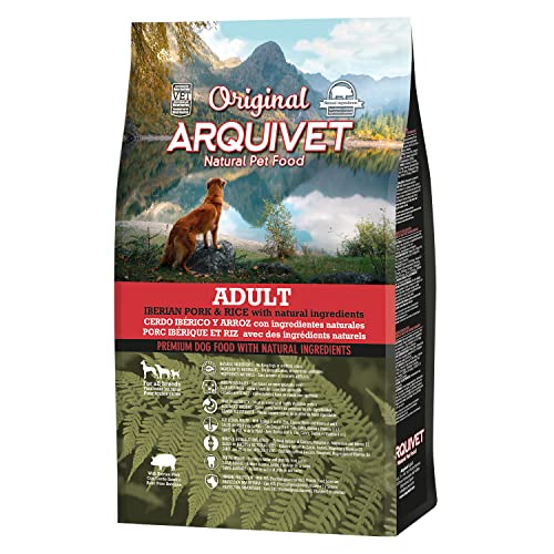 Arquivet Original Adult, 3 kg, Futter für Erwachsene Hunde, iberisches Schwein und Reis, Hundefutter, Trockenfutter für Hunde, Hundefutter, Gesundes Futter von Arquivet