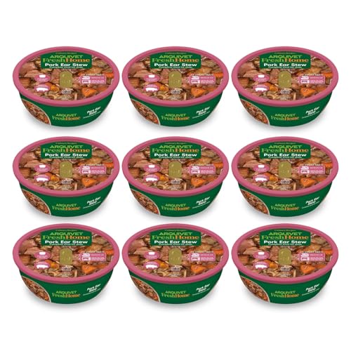 ARQUIVET Pack 9 Einheiten - FreshHome - Schweineohreneintopf - 280 g - Alleinfuttermittel für Hunde ARQUIVET Pack 9 Einheiten - FreshHome - Schweineohreneintopf - 280 g - Alleinfuttermittel für Hunde von Arquivet