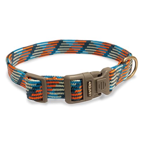 ARQUIVET Piemonte Hundehalsband, Blau, Größe M (36-58 cm) von Arquivet