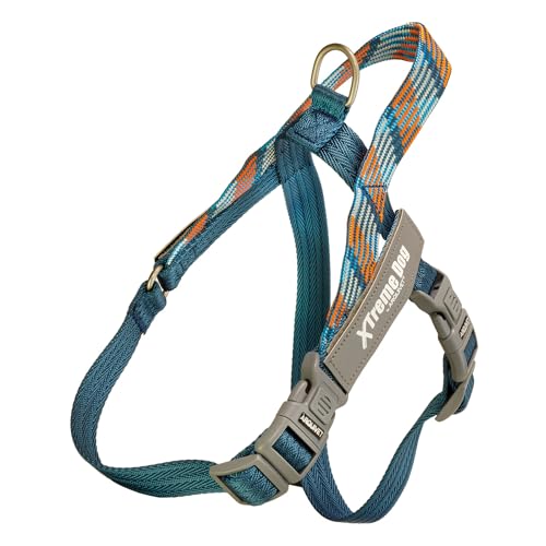 ARQUIVET Xtreme Dog Geschirr Piemonte Blau, L (63-87 cm) von Arquivet