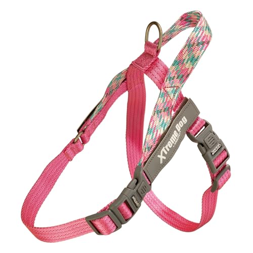 ARQUIVET Xtreme Dog Geschirr Piemonte Rosa L (63-87 cm) von Arquivet