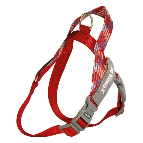 ARQUIVET Xtreme Dog Geschirr Piemonte Rot L (63-87 cm) von Arquivet