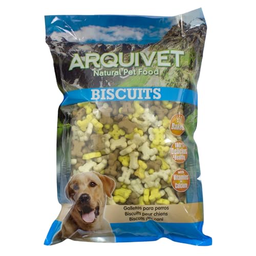 Arquivet, Kekse, Hundekekse, Mini-Vanilleknochen, 1 kg von Arquivet